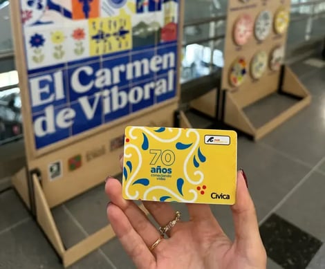 Ahora es posible viajar a El Carmen de Viboral pagando con Cívica